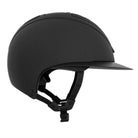 KASK Star Lady Hunter Equestrian Helmet - Black; side view on white background | Wide Brim Helmets | Malvern Saddlery