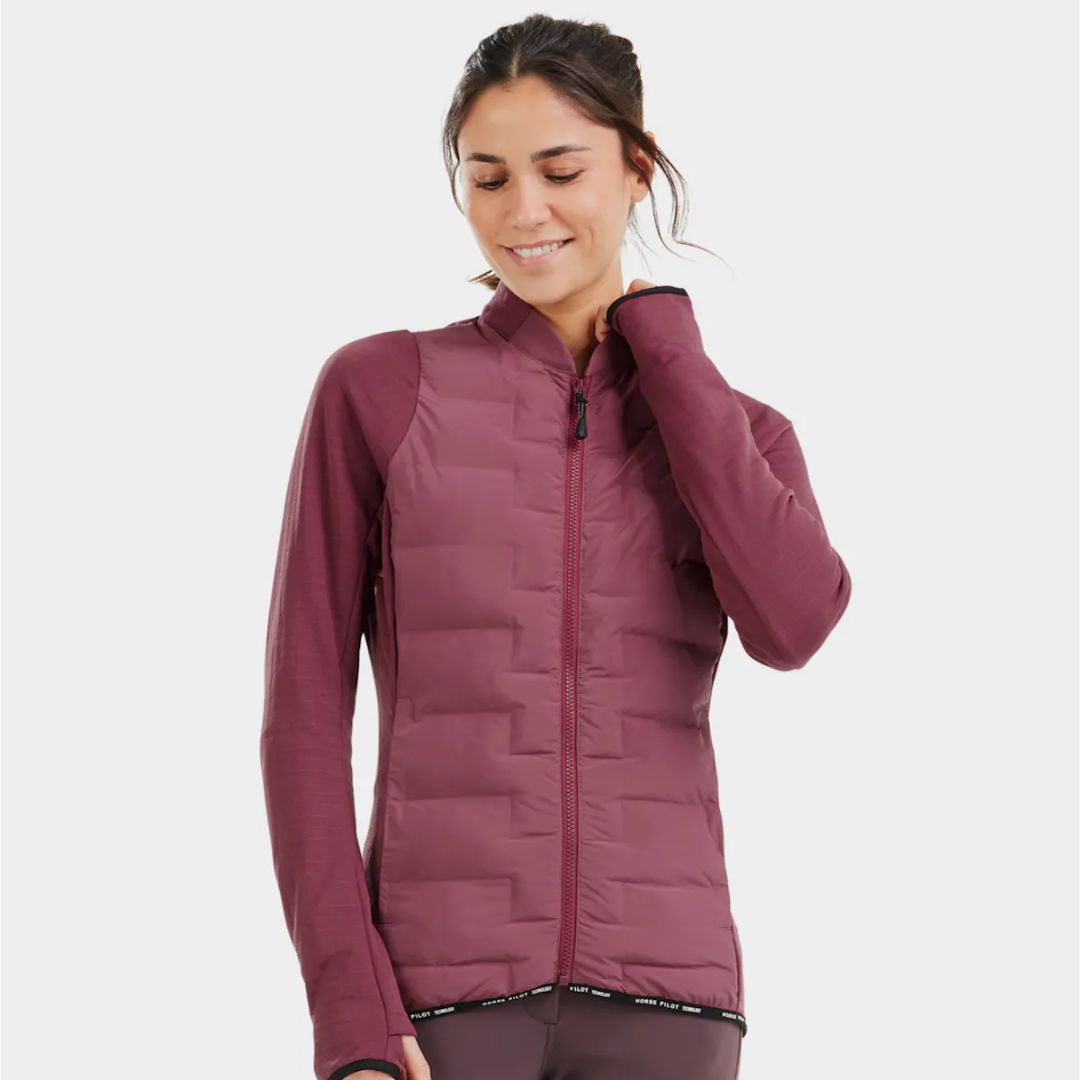 Horse Pilot Storm Jacket - Dark Pink | Malvern Saddlery