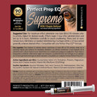 Perfect Prep EQ Supreme Quick-Acting Calming Paste - label and directions | Malvern Saddlery