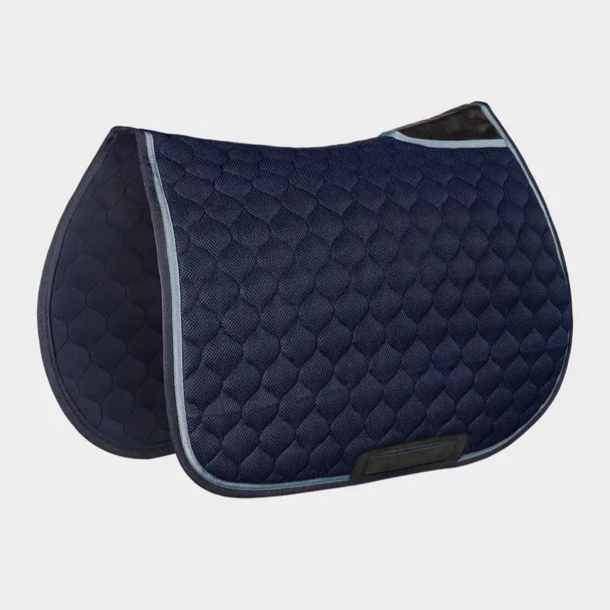 Horse Pilot Saddle Pad - Navy/Cloud Blue | Malvern Saddlery