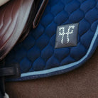 Horse Pilot Saddle Pad - Navy/Cloud Blue | Malvern Saddlery