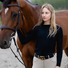 TKEQ Essential Crew Sweater - Black | Malvern Saddlery