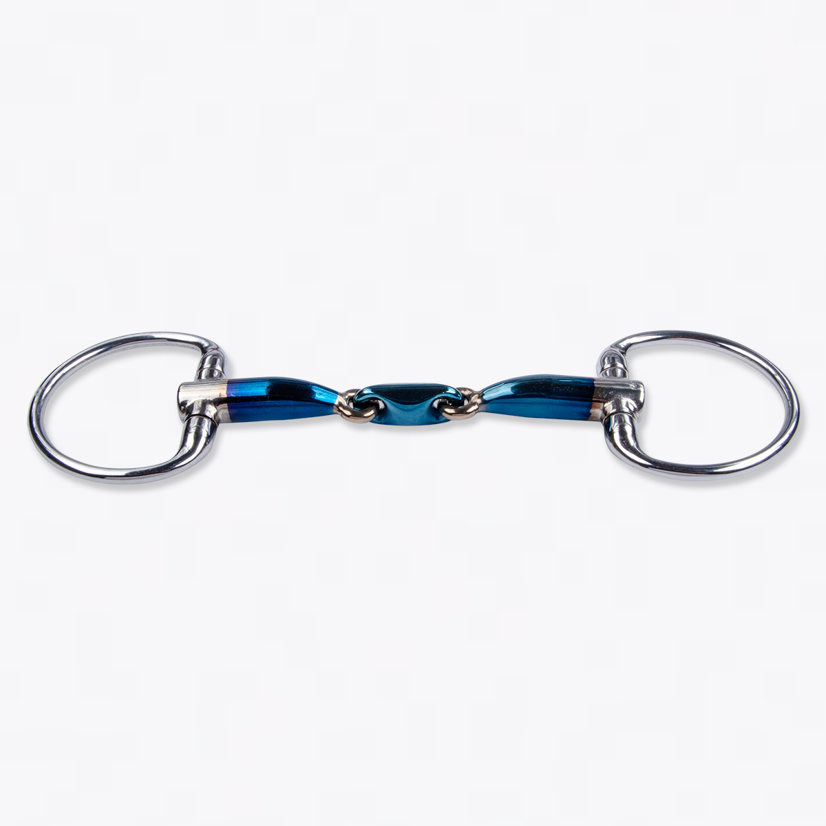 Trust Sweet Iron Eggbutt Elliptical Bit | Double Jointed Horse Bits | Malvern Saddlery