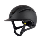Tipperary Oxford Shimmer MIPS® Wide Brim Helmet - Black with Glimmer/Gloss trim | Equestrian Helmets | Malvern Saddlery