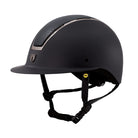 Tipperary Windsor MIPS® Equestrian Riding Helmet, black with croco top | Malvern Saddlery