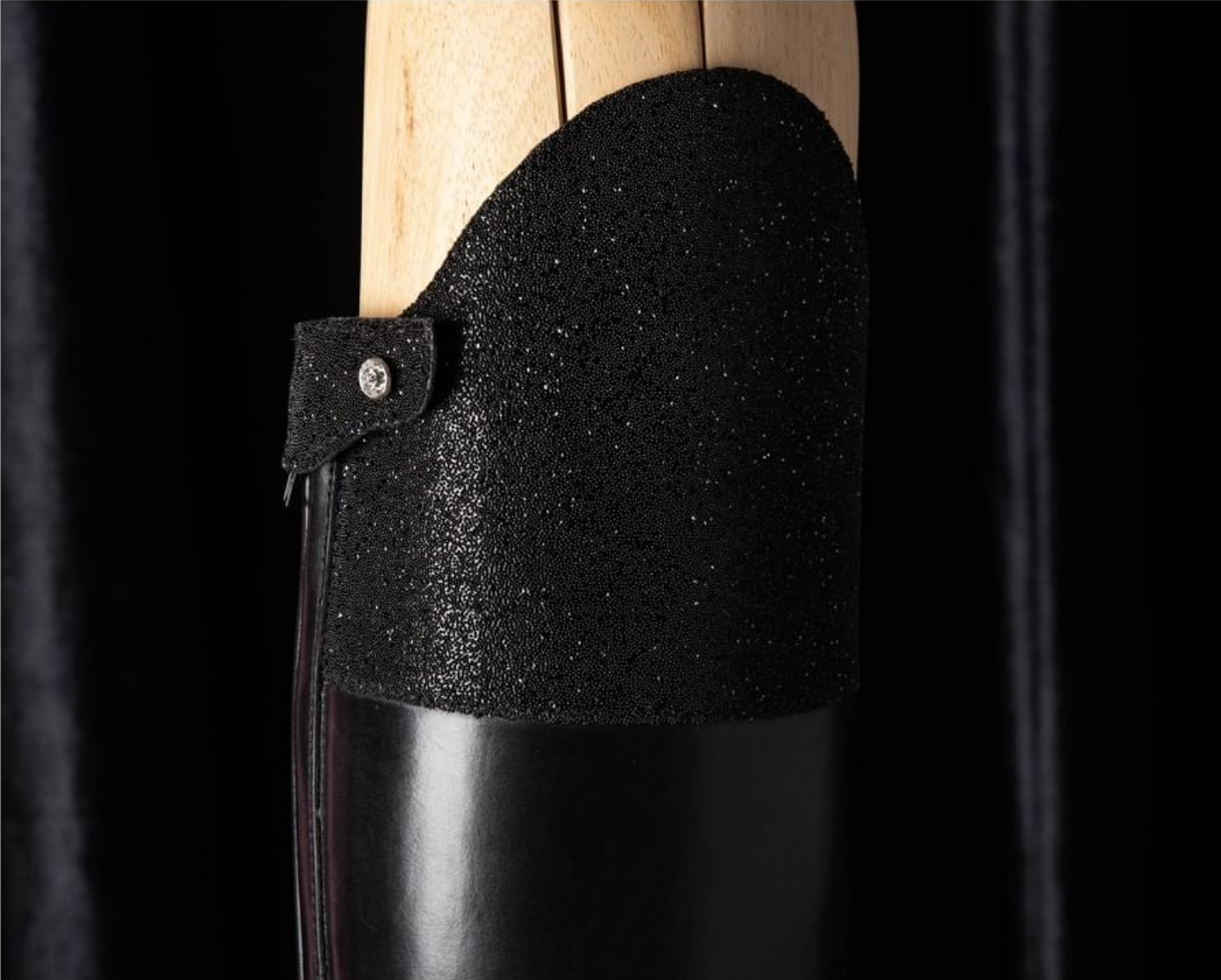 Franco Tucci Custom Riding Boot Top Option - Crystal shimmer | Malvern Saddlery