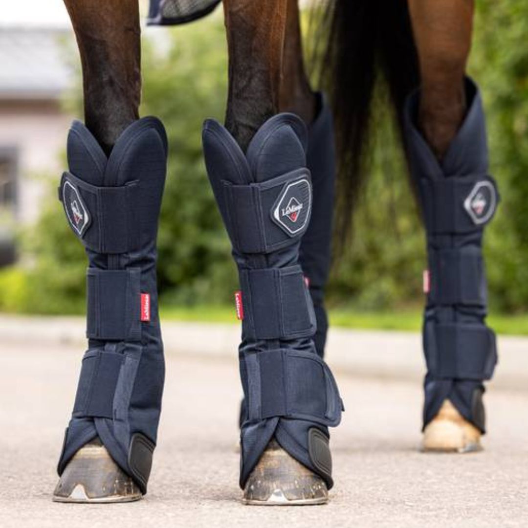 LeMieux Travel Boots - Navy | Malvern Saddlery