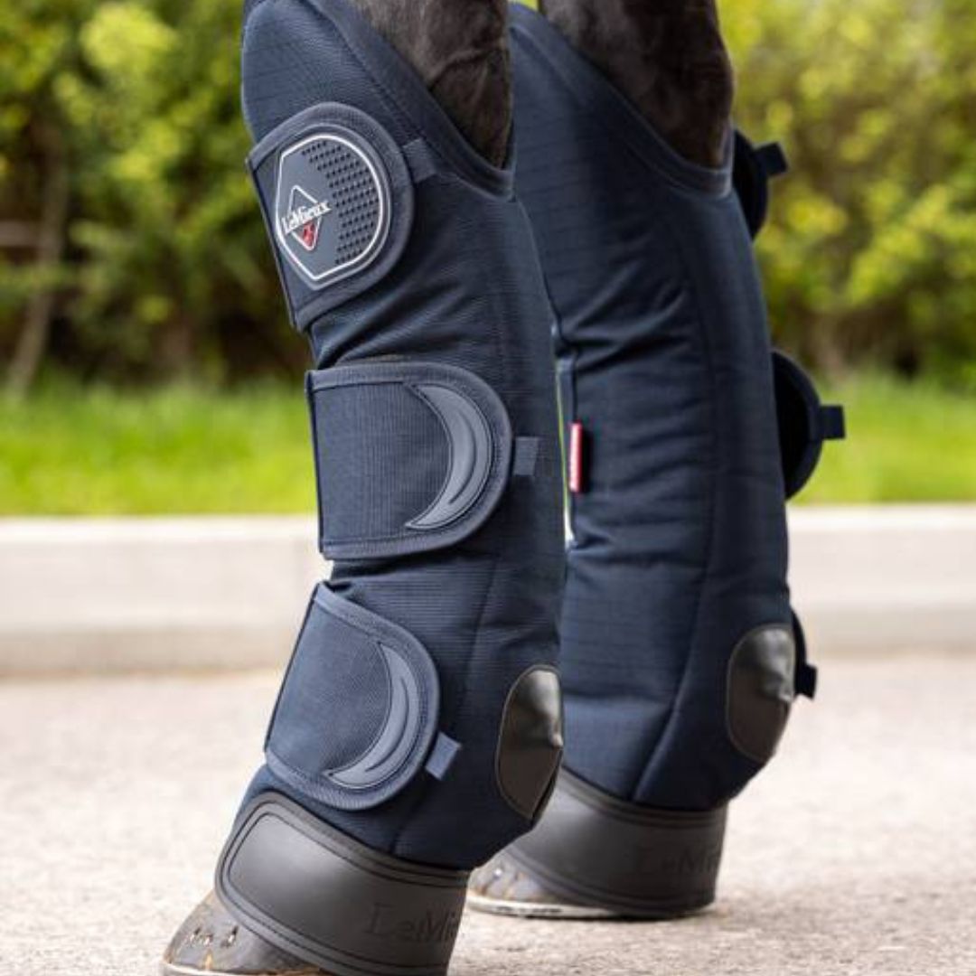 LeMieux Travel Boots - Navy | Malvern Saddlery