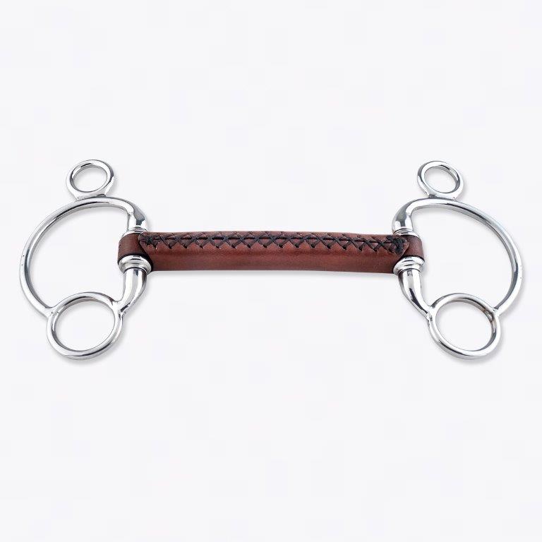 Trust 2.5 Eggbutt Leather Bit | Malvern Saddlery