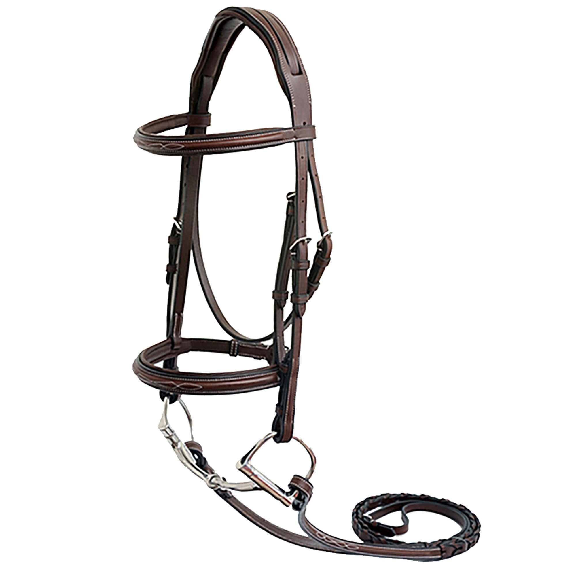 Nunn Finer Venice Pony Bridle - Havana Brown | Malvern Saddlery