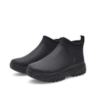 Pair of Woden Irene Waterproof Boots- Black on white background | Malvern Saddlery