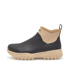 Woden Irene Waterproof Boot - Black/Coffee Cream on white background | Malvern Saddlery