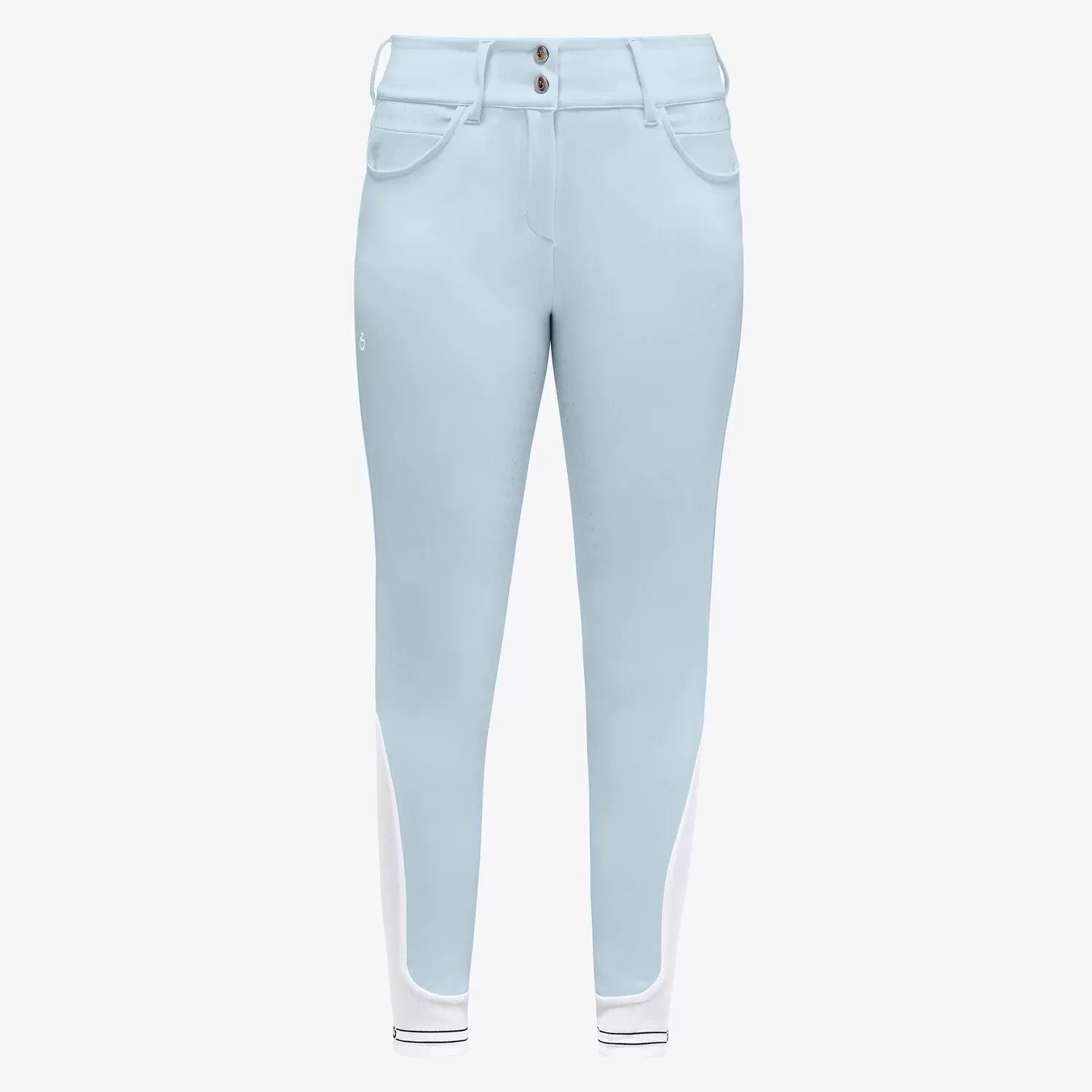 Cavalleria Toscana High Rise Full Grip Breech - Size 38, 40 Ice Blue | Malvern Saddlery