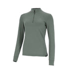 Schockemoehle Sports Winter Page Style Ladies Casual Riding Shirt - Crocodile Green | Malvern Saddlery