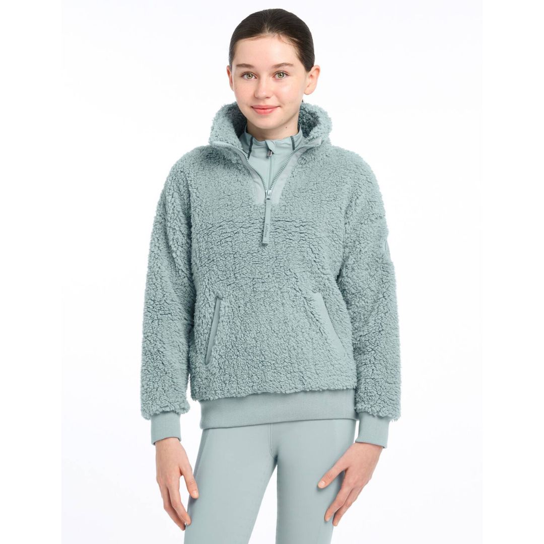 LeMieux Young Rider Tia Teddy Fleece - Glacier | Malvern Saddlery