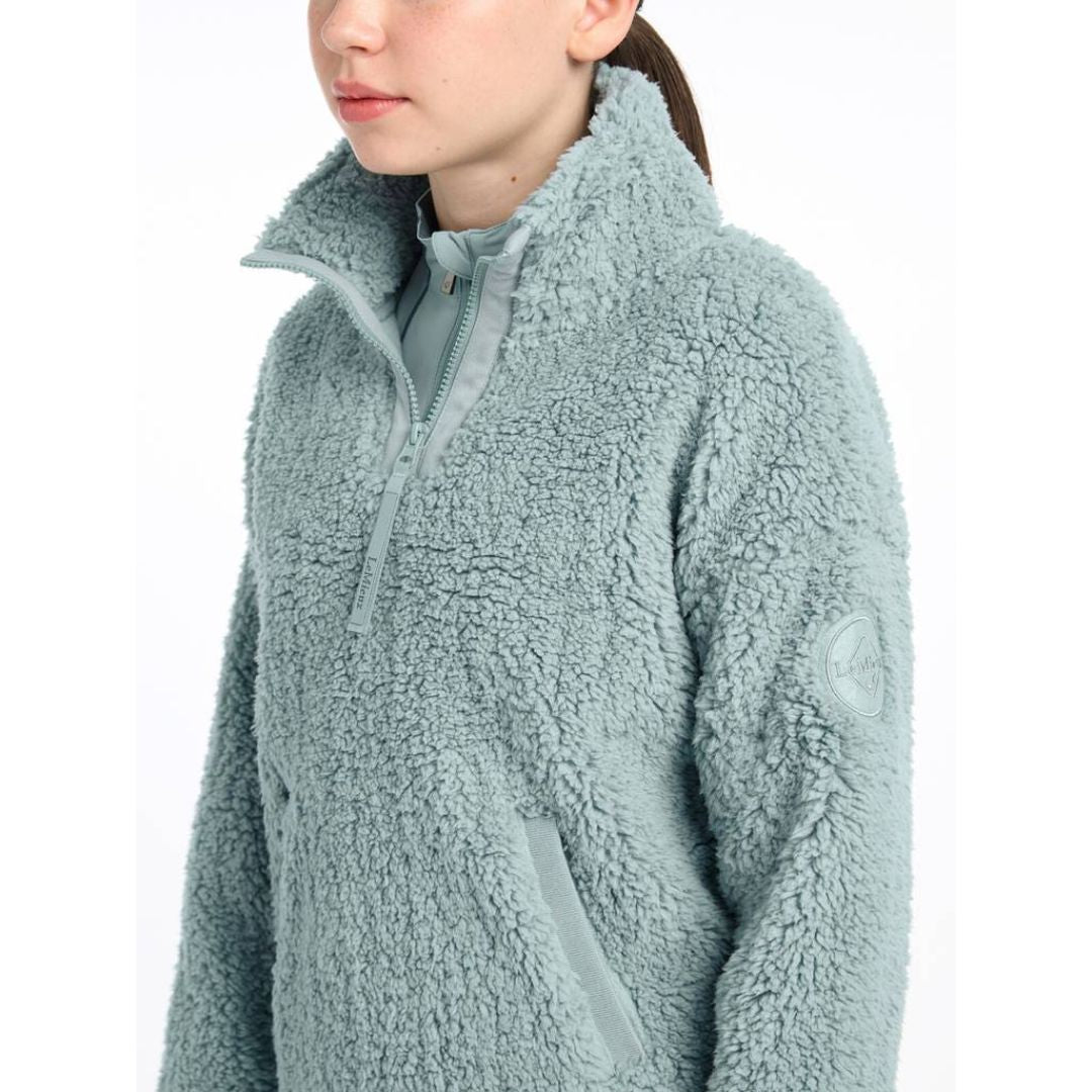 LeMieux Young Rider Tia Teddy Fleece - Glacier | Malvern Saddlery