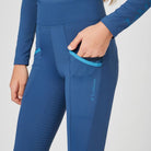 LeMieux Young Rider Pull On Breech - Atlantic Blue | Malvern Saddlery