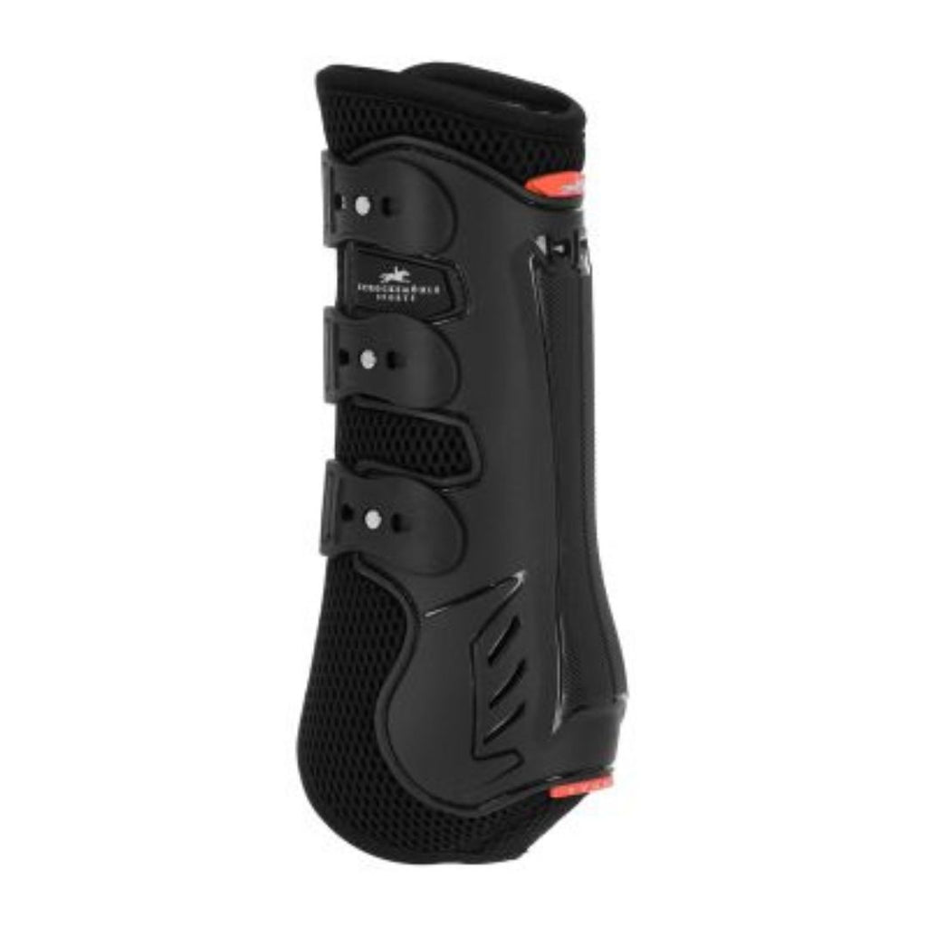 Schockemöhle Air Flow Dressage Tendon Boot -Black, front boot | Malvern Saddlery