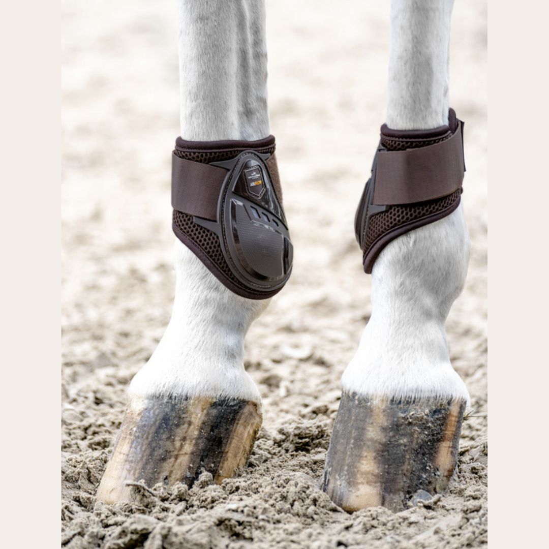 Schockemoehle Air Flow Champion Fetlock Boots Brown | Malvern Saddlery