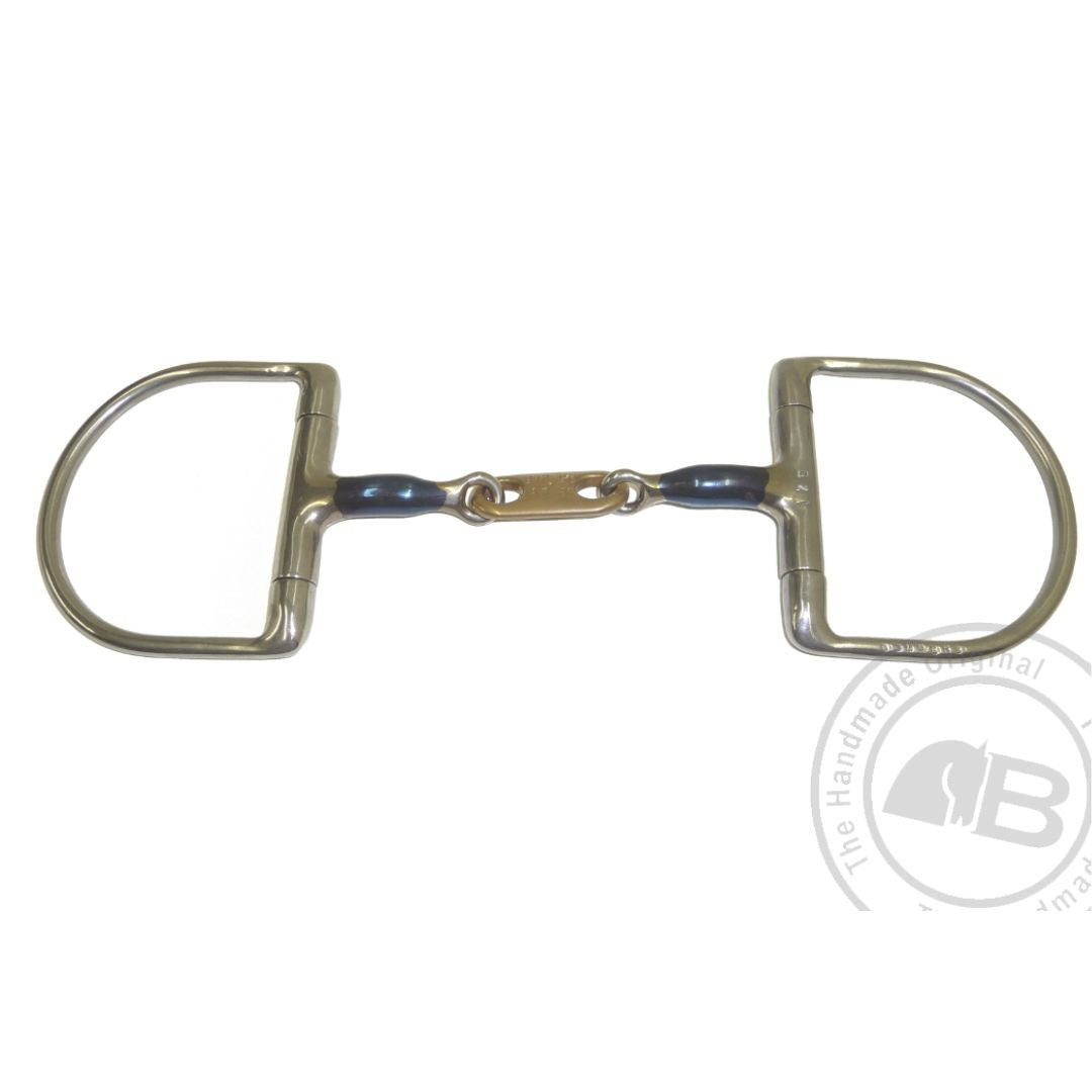 Bombers Dee Control Plate Bit | Equestrian Bits | Malvern Saddlery