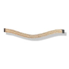 Champagne Swarovski Crystal Browband | Bridle Accessories |  Malvern Saddlery Custom Design