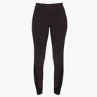 Cavalleria Toscana Women's American Knee Grip Breeches - Espresso, straight front view | Malvern Saddlery
