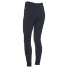 Cavalleria Toscana Girls' Knee Grip Breeches - Ocean Blue, back view | Malvern Saddlery