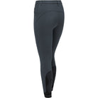 Cavalleria Toscana Women's RS Knee Grip Breeches - Charcoal Gray, back view | Malvern Saddlery