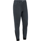 Cavalleria Toscana Women's RS Knee Grip Breeches - Charcoal Gray, front view | Malvern Saddlery