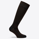Cavalleria Toscana Technical Wool Socks - Espresso/Black, side | Malvern Saddlery