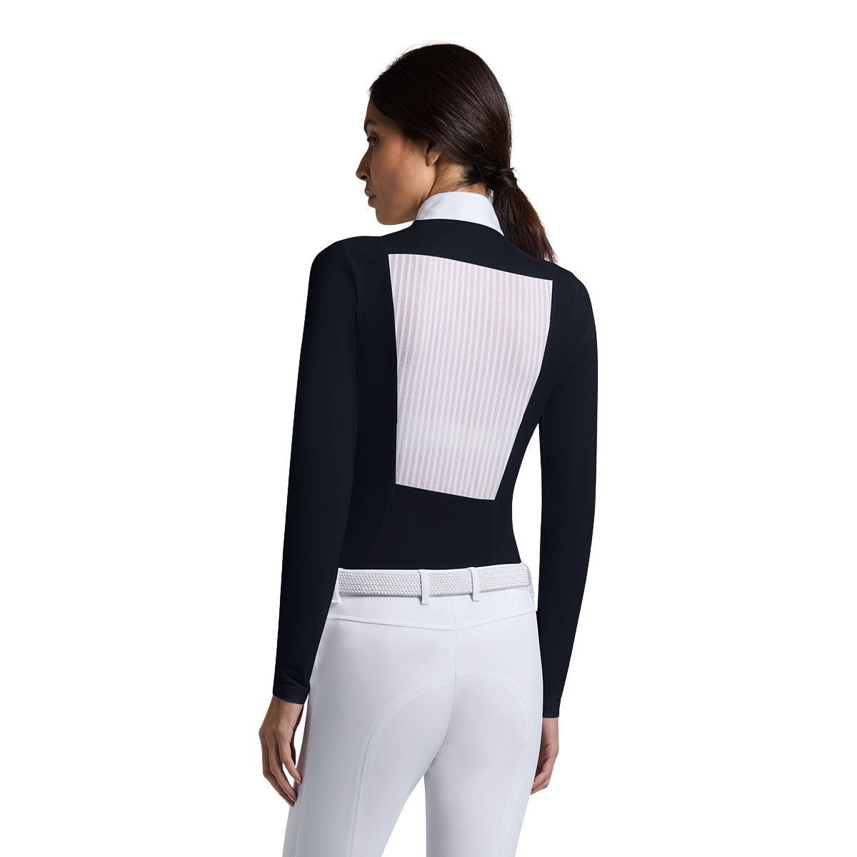 Cavalleria Toscana Jersey Jacquard Back Competition Shirt - Malvern Saddlery