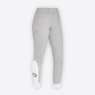 Cavalleria Toscana American Knee Grip Breeches - Lt Gray | Malvern Saddlery