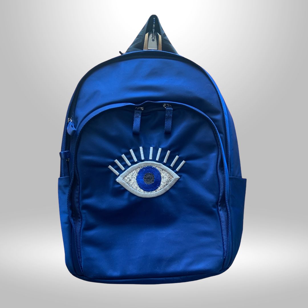 Veltri Sports Delaire "Evil Eye" Backpack - blue | Malvern Saddlery