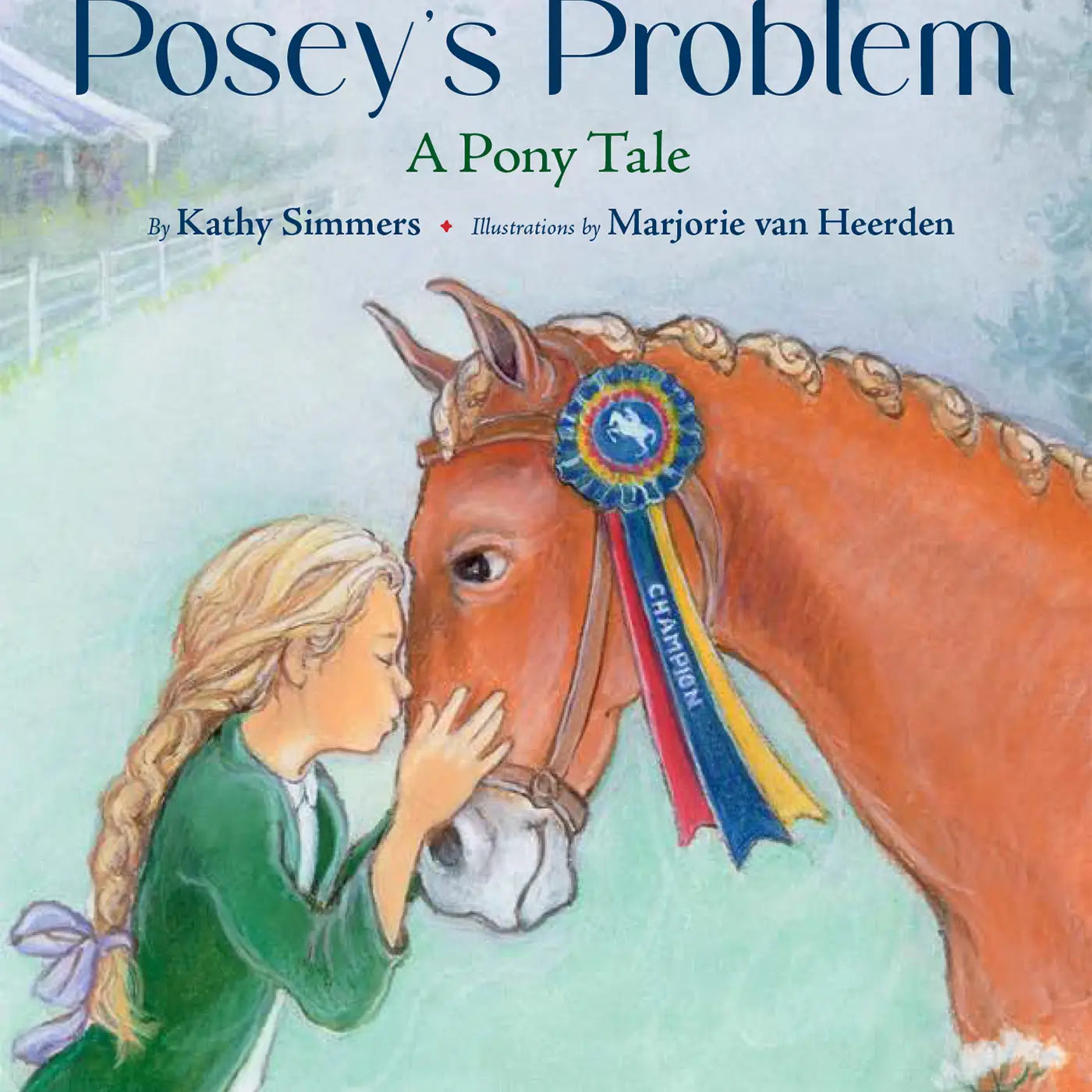 Posey's Problem Book & Plush Gift Set - book cover  | Malvern Saddlery