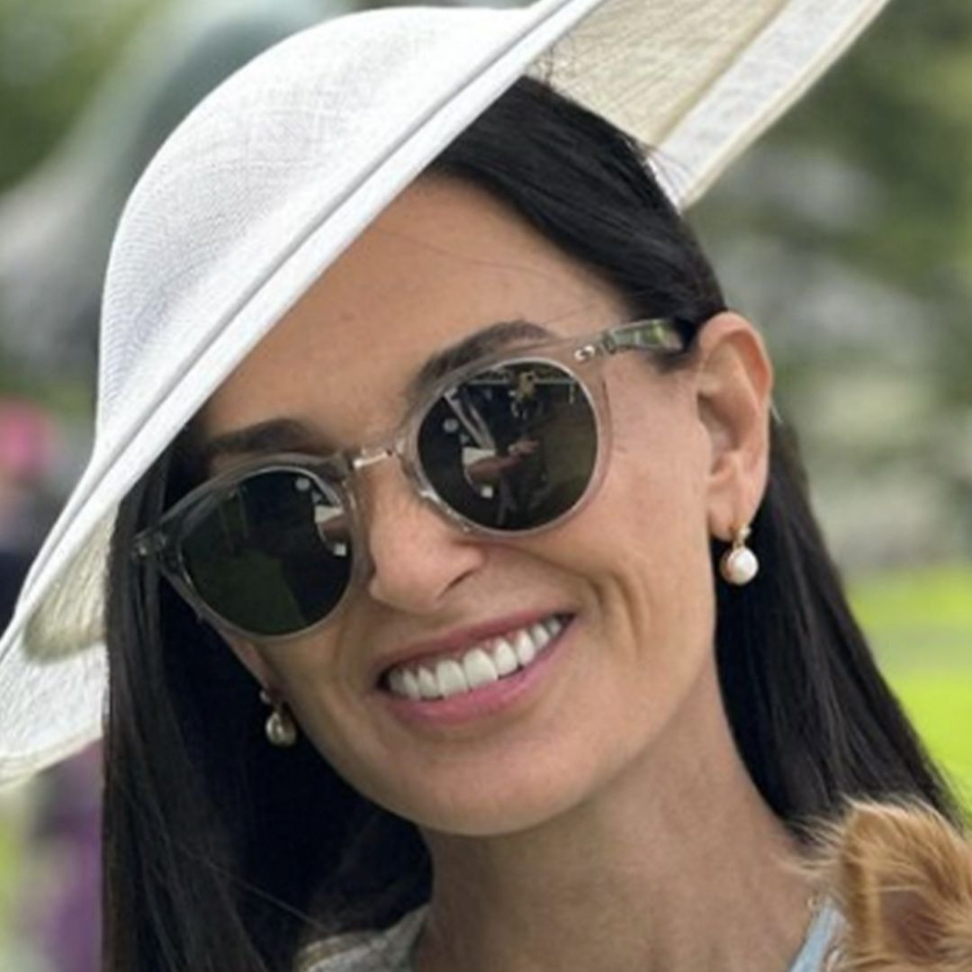 Demi Moore wearing Dean Davidson drop earrings | Malvern Saddlery