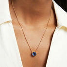 Dean Davidson Signature Knockout Pendant Necklace - Midnight Blue | Malvern Saddlery