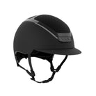 Kask Dogma Chrome Equestrian Helmet - Black; on white background | Malvern Saddlery
