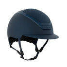 Kask Dogma Chrome Equestrian Helmet - Navy; on white background | Malvern Saddlery
