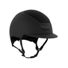 KASK Equestrian Dogma Hunter Helmet - Black; shown on white background | Malvern Saddlery