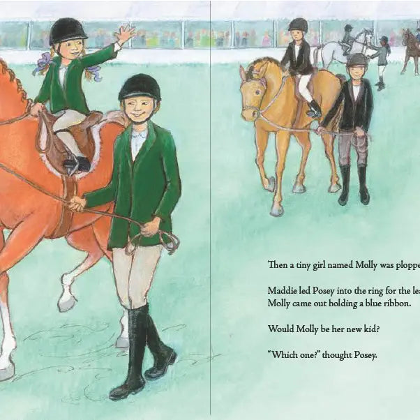 Posey's Problem Book & Plush Gift Set - excerpt shown | Malvern Saddlery