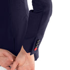 EGO7 Be Air women’s navy show jacket cuff detail
