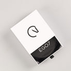 Black EGO7 Elegance leather belt inside a white branded drawer gift box