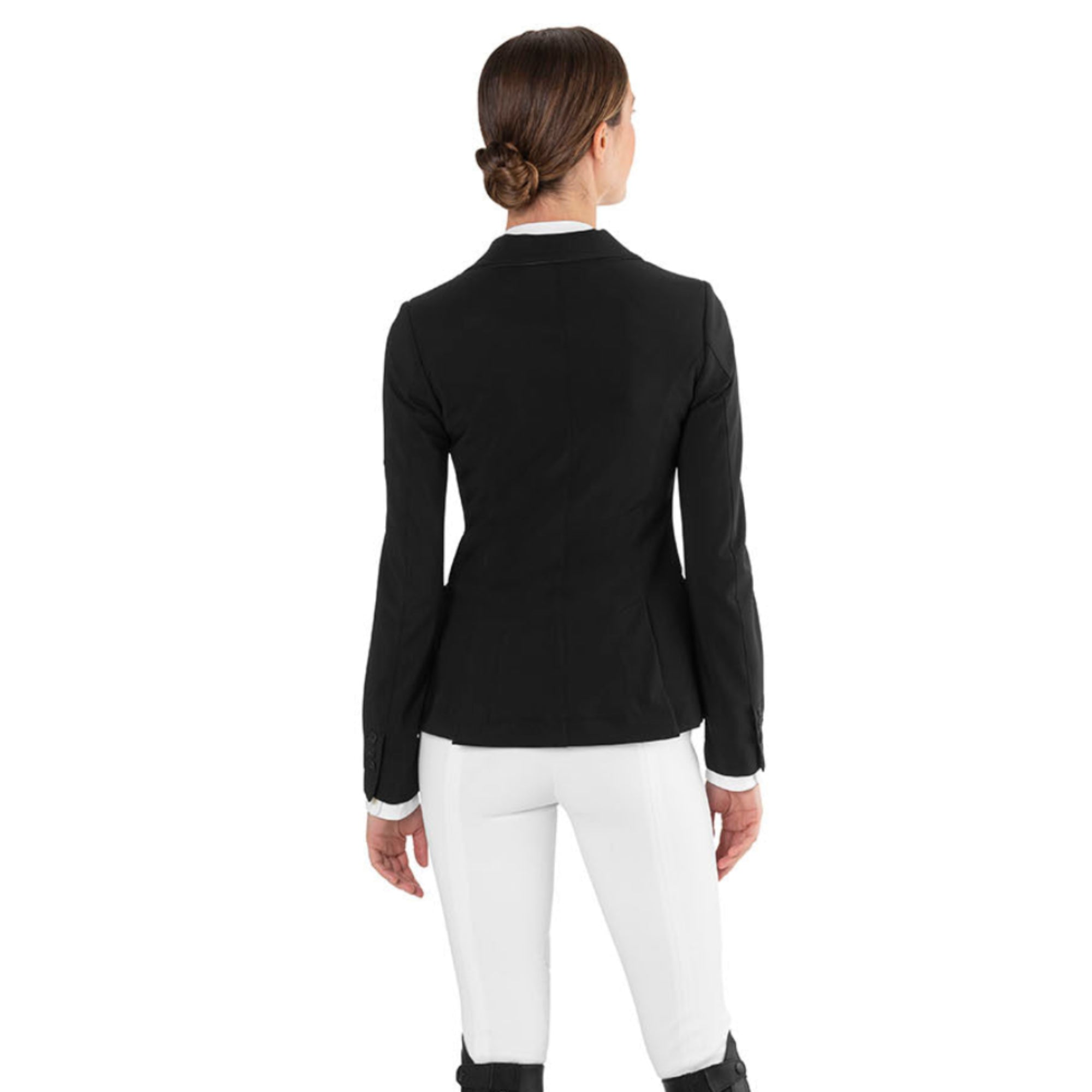 EGO7 Hunter women's black hunter show jacket back view