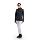 EGO7 Iris Women's Waterproof Jacket in Black, front view