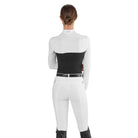 EGO7 Mesh women's long sleeve show shirt in black back view
