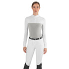 EGO7 Mesh women's long sleeve show shirt in Ice Grey