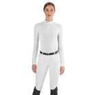 EGO7 Mesh women's long sleeve show shirt in white