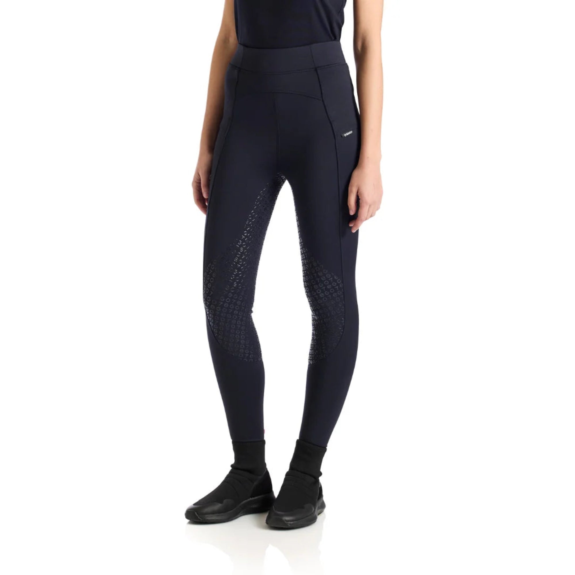 EGO7 MV Full Grip Women's Leggings in Navy, front view