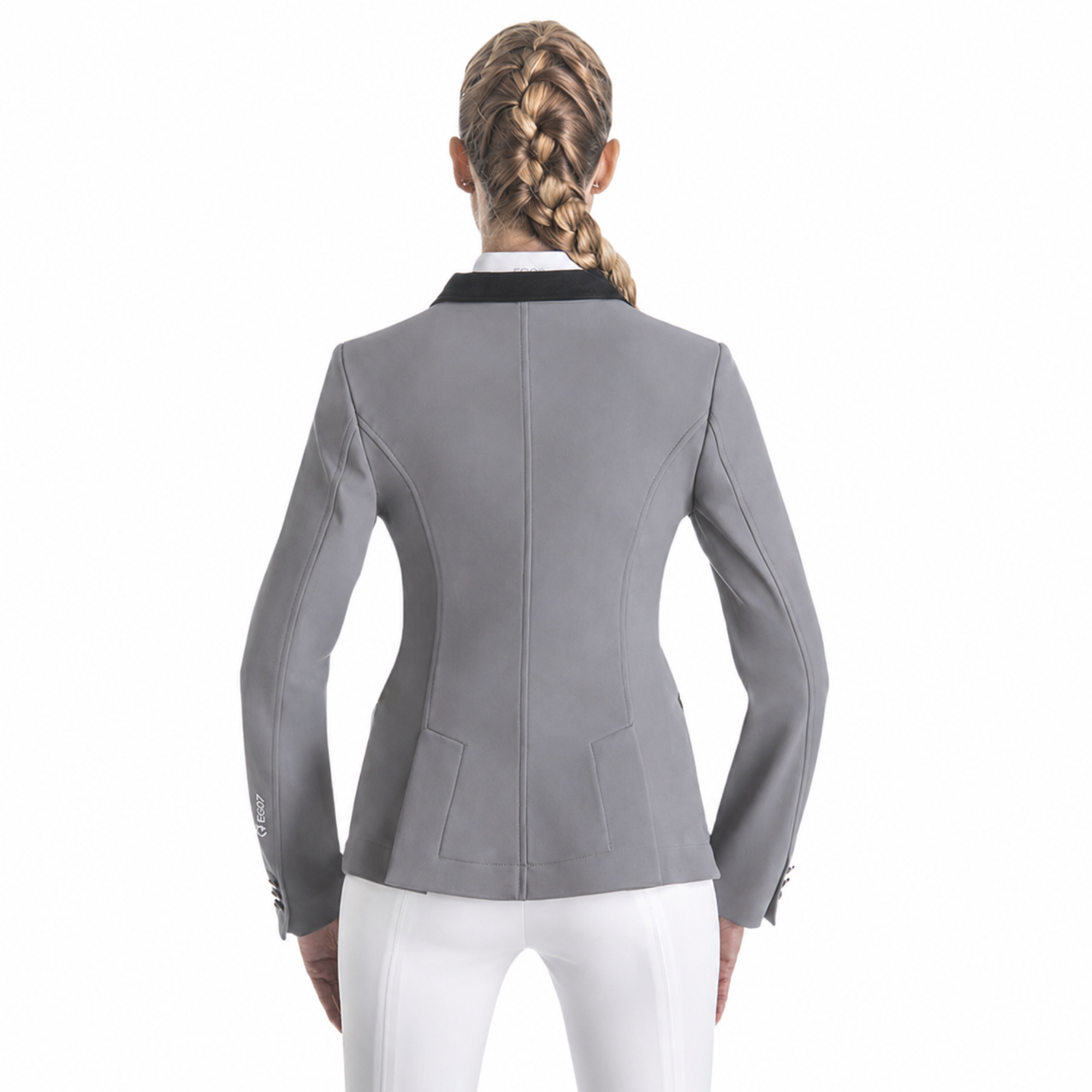 EGO7 Performance Show Jacket in gray back view