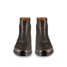 EGO7 Taurus brown front-zip leather equestrian paddock boots, front view